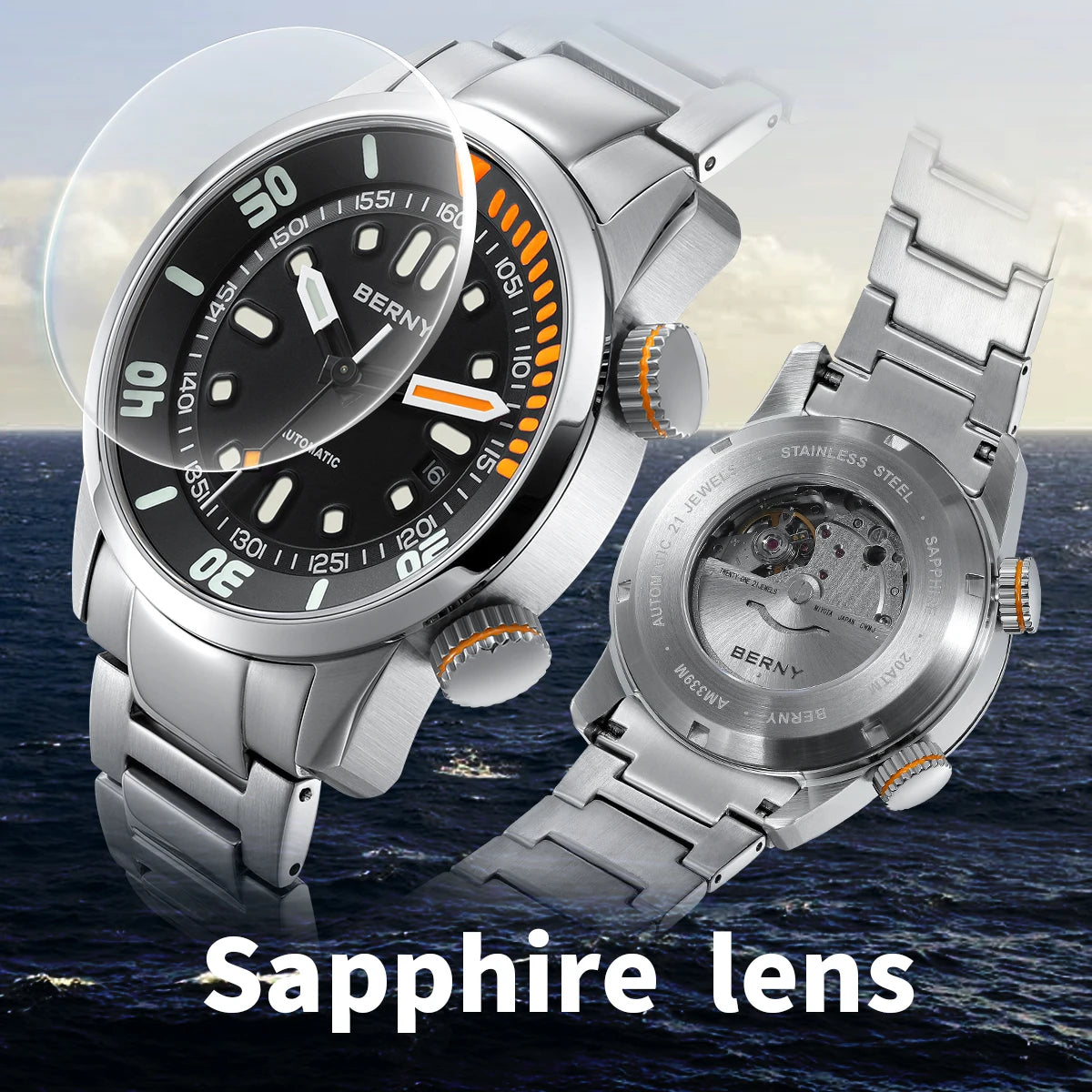 BERNY Automatic Dive Watch
