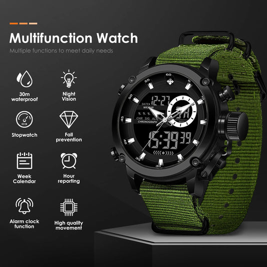 Men's Sports Digital Watch