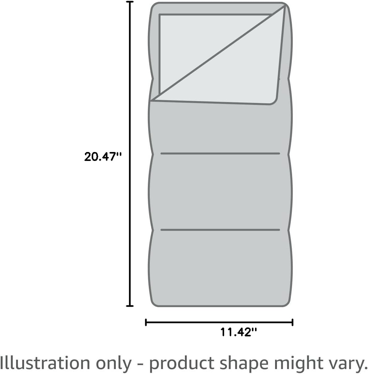 Heritage Big & Tall Cold-Weather Sleeping Bag - 10F Camping for Adults, Comfortable & Warm Flannel for Outdoor Use, Fits Adults up to 6ft 7in Tall - Image 4