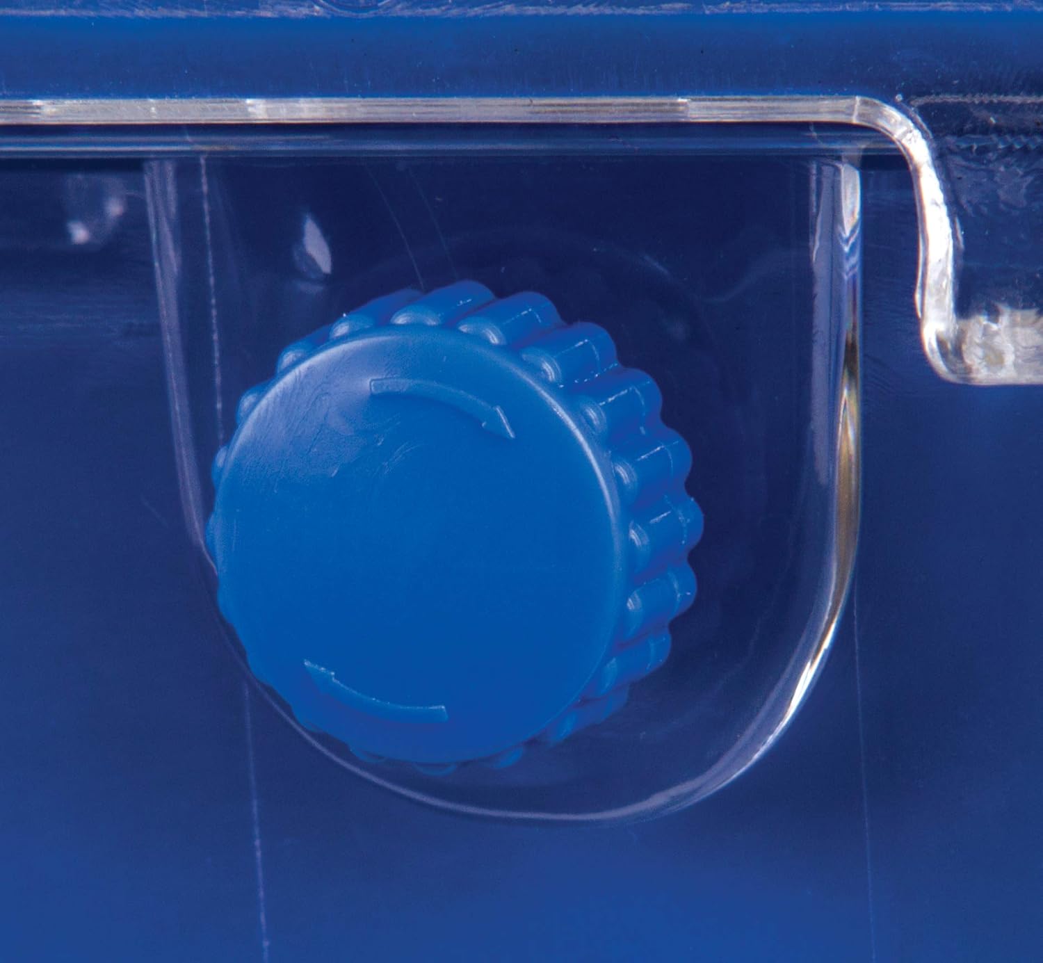 Flambeau Outdoors 102HD HD Tuff Box 100 with Zerust Anti-Corrosion Liner, Dry Box Storage, X-Small, Blue/Clear - Image 4